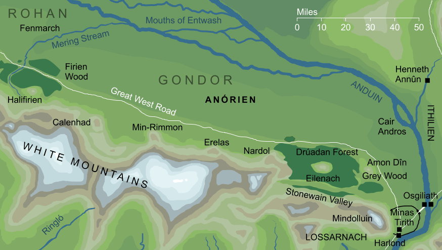 Map of Anórien