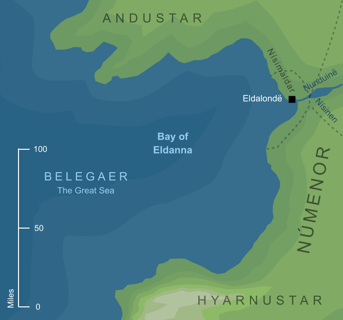 Map of the Bay of Eldanna