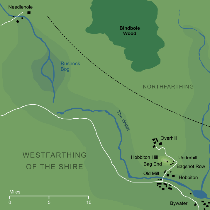 Map of Bindbole Wood