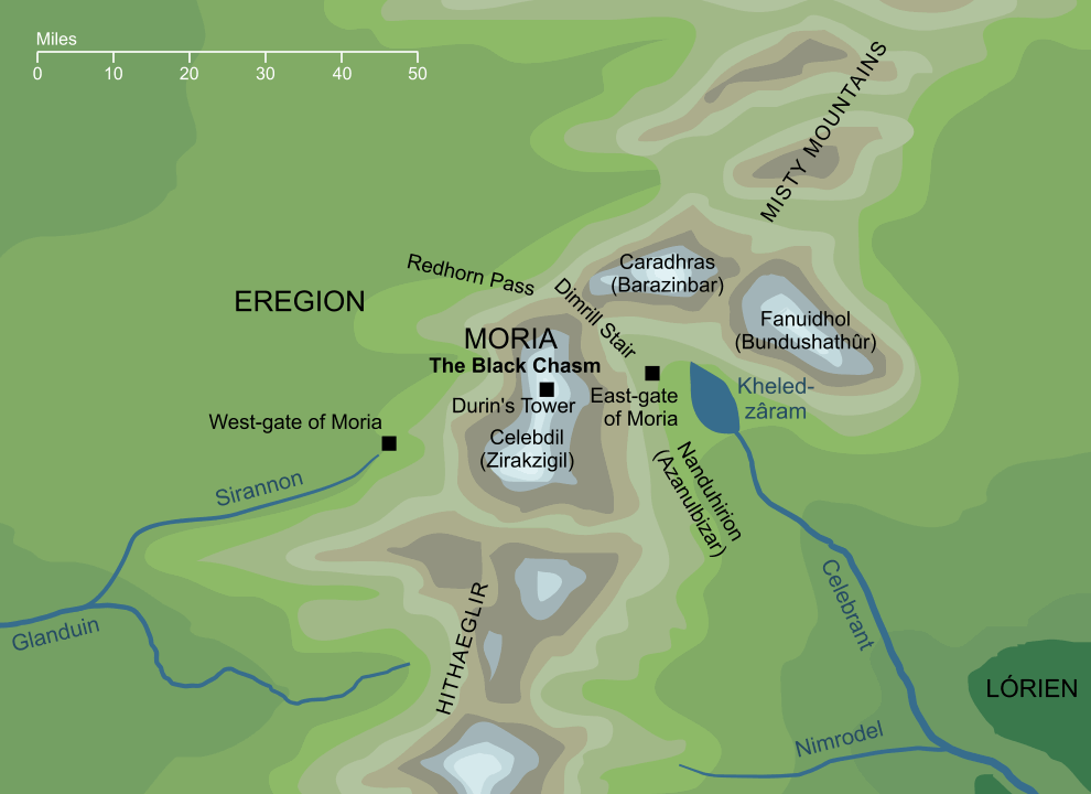 Map of the Black Chasm