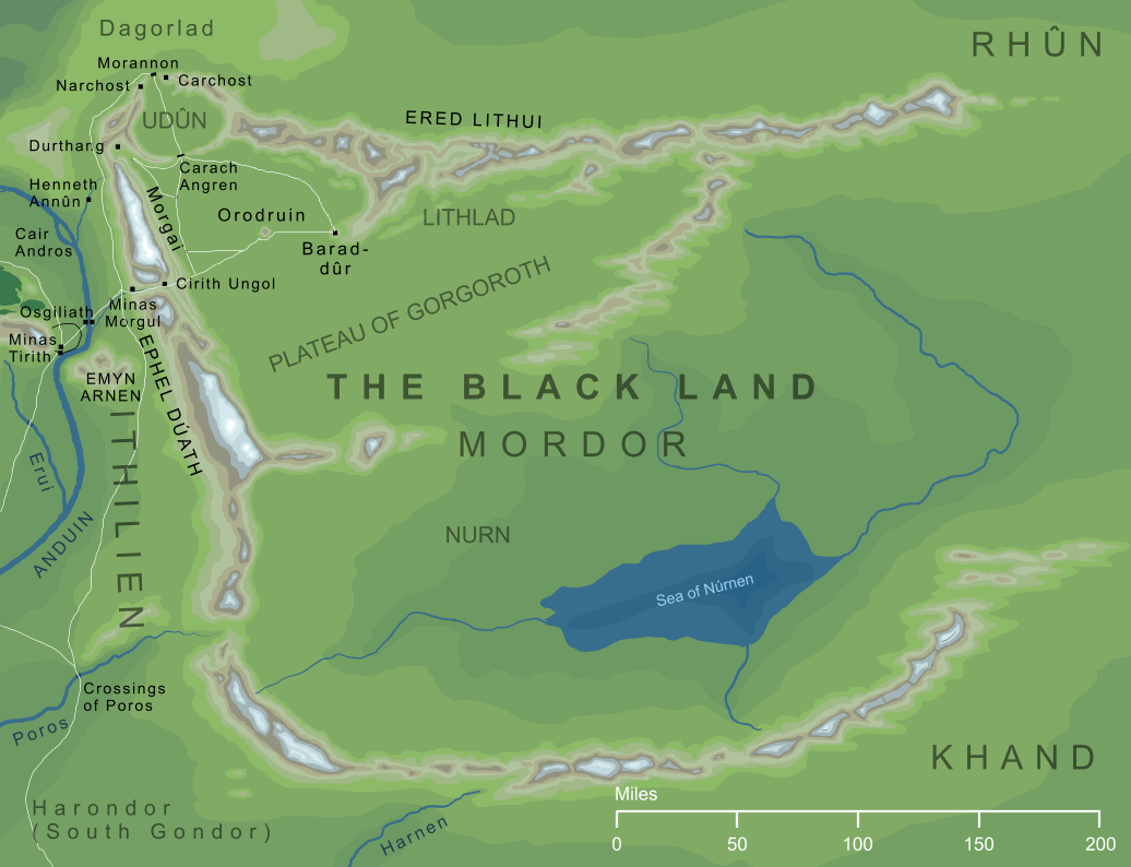 Map of the Black Land