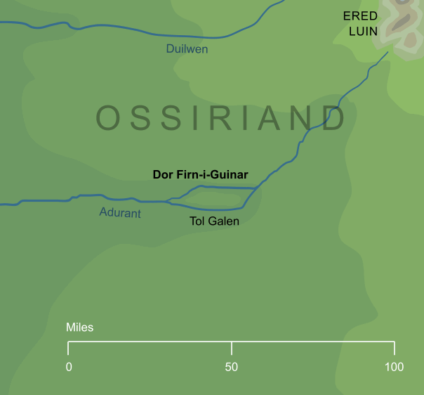 Map of Dor Firn-i-Guinar