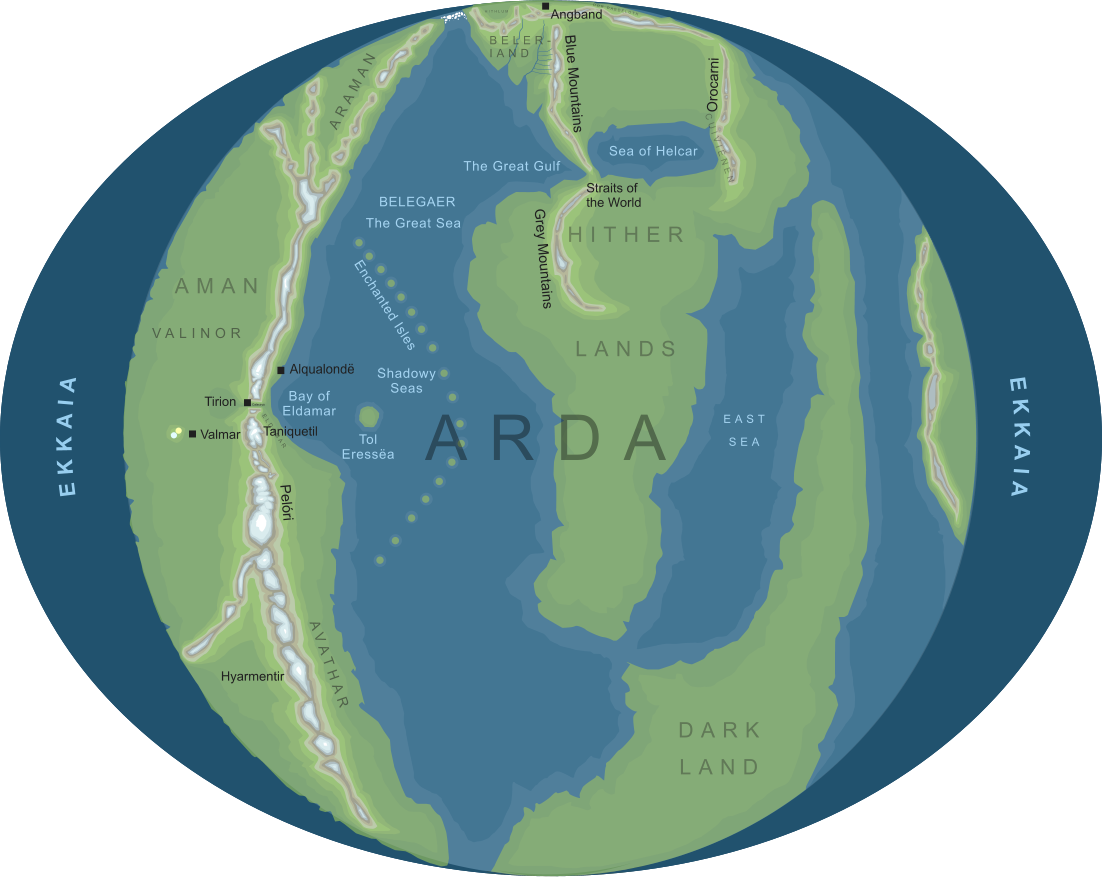 Map of Ekkaia