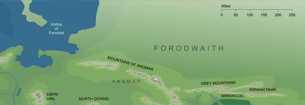 Map of Forodwaith