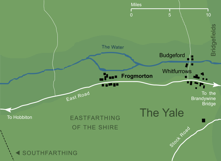 Map of Frogmorton