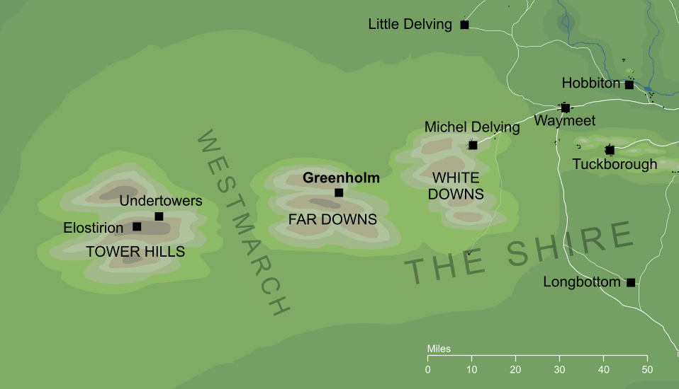 Map of Greenholm