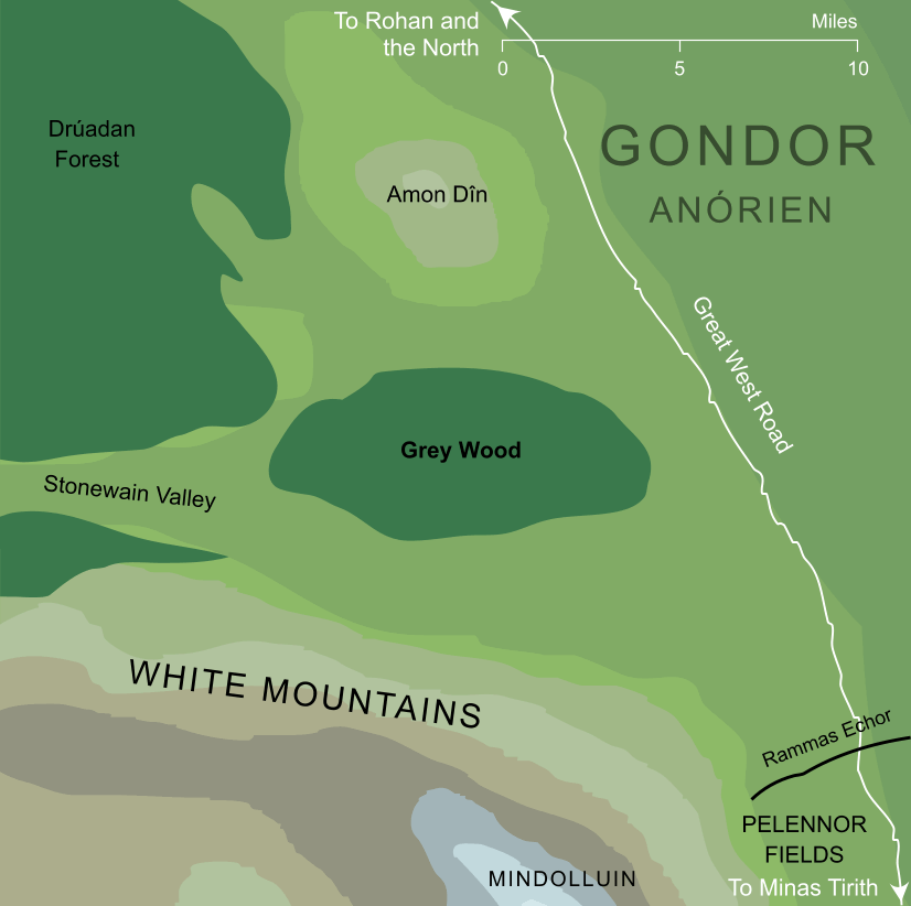 Map of the Grey Wood