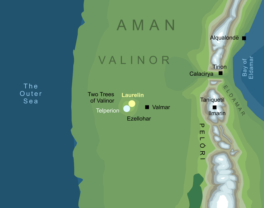 Map of Laurelin
