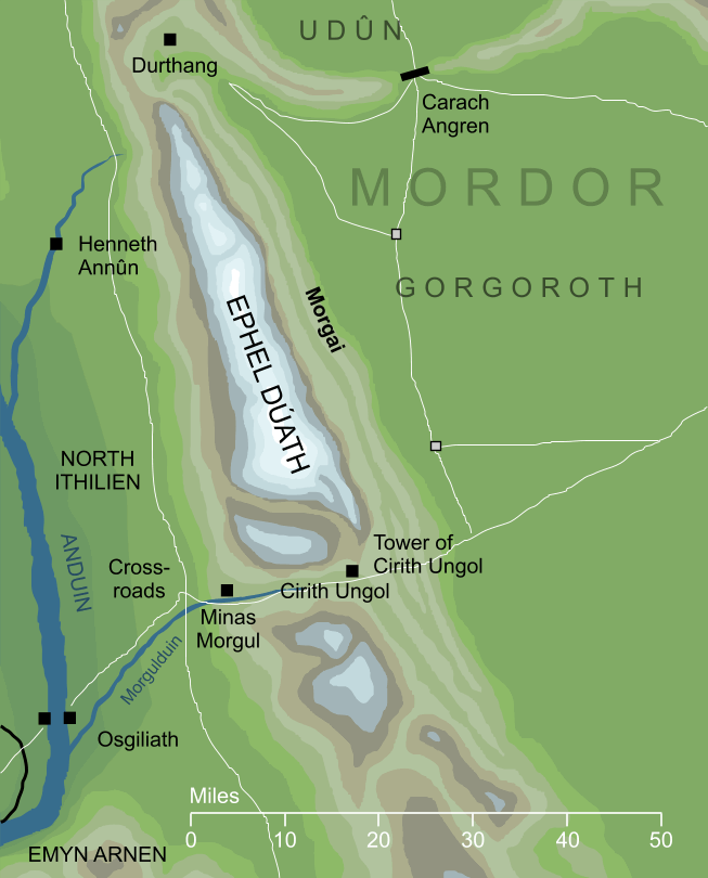 Map of the Morgai