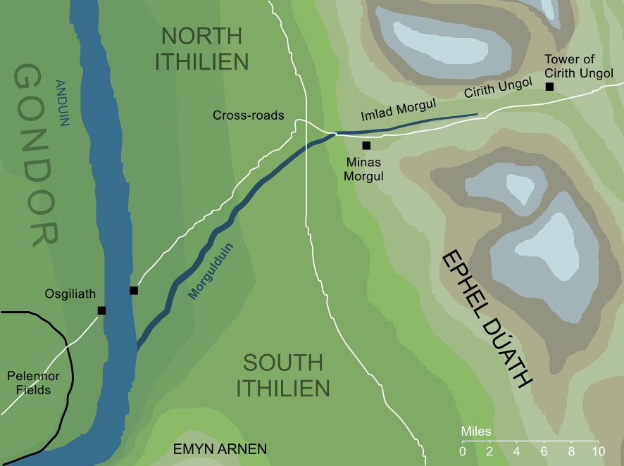 Map of Morgulduin