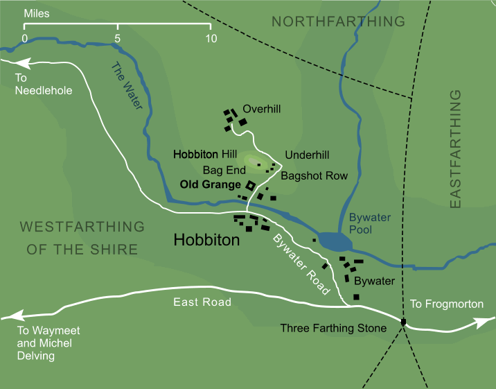 Map of the Old Grange