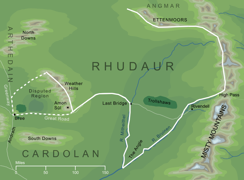 Map of Rhudaur