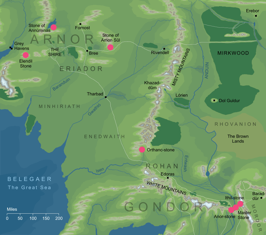 Map of the Seven Stones