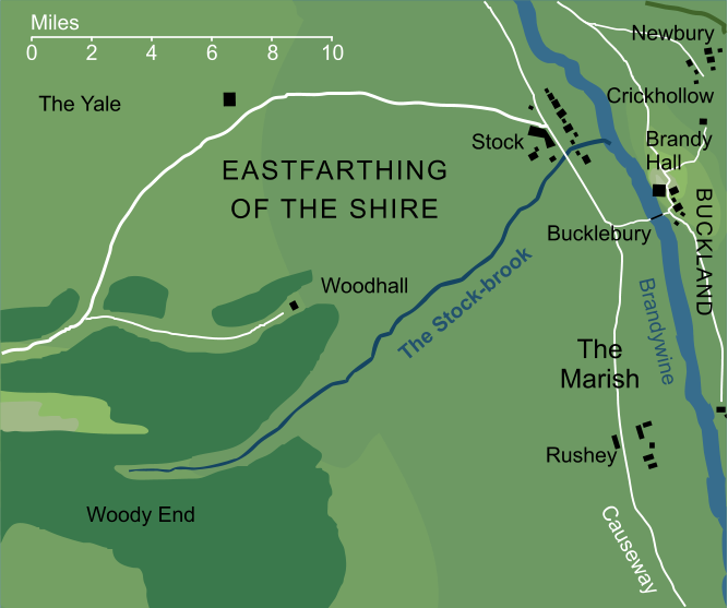 Map of the Stock-brook