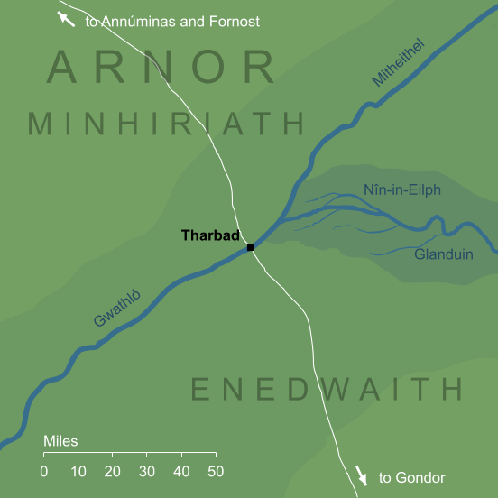Map of Tharbad
