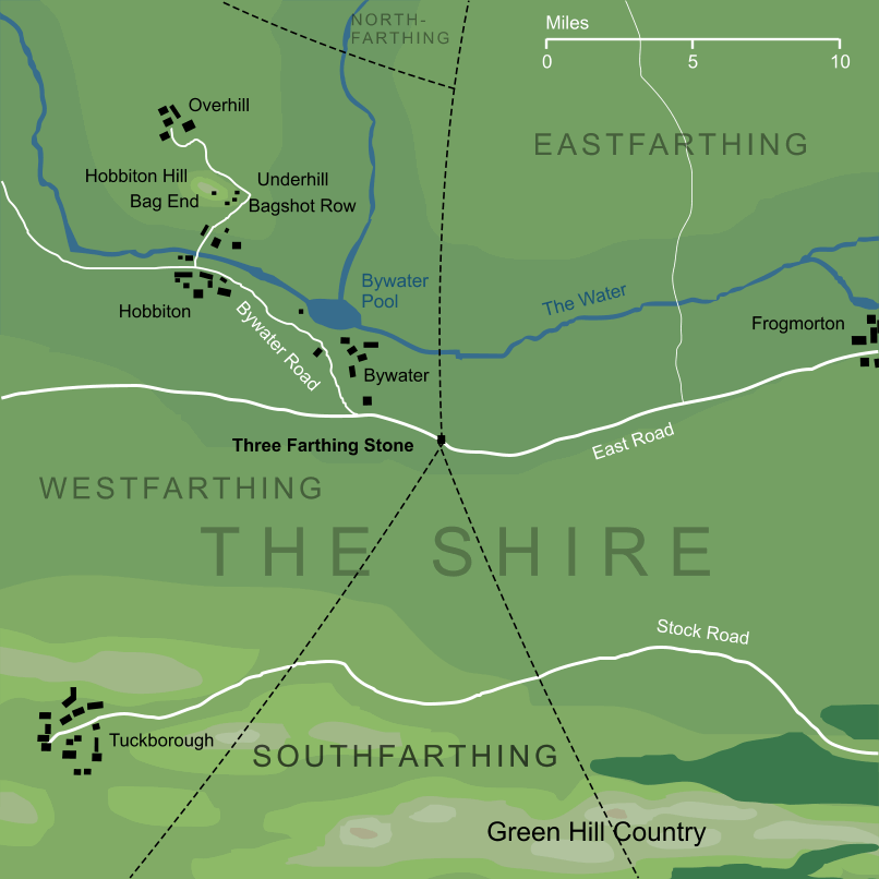 Map of the Three-Farthing Stone