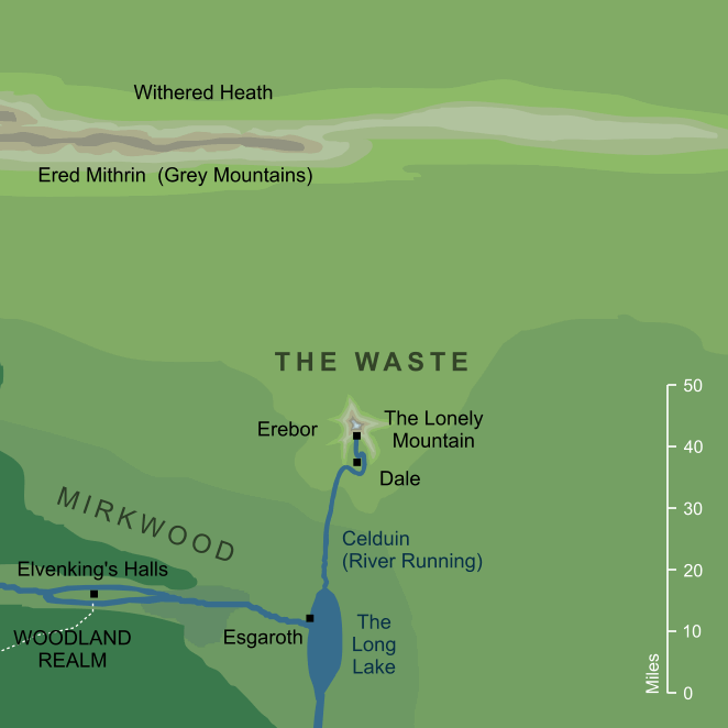 Map of the Waste