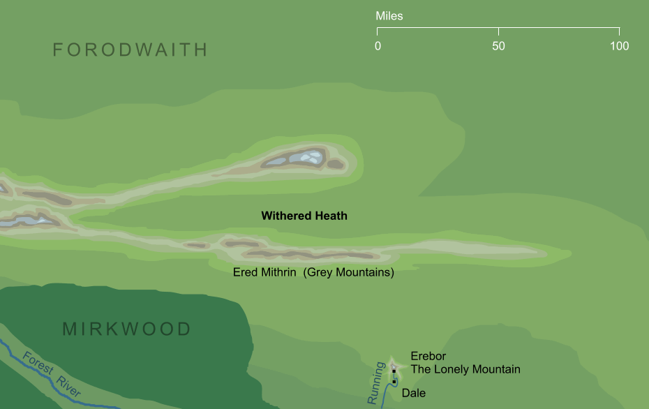 Map of the Withered Heath